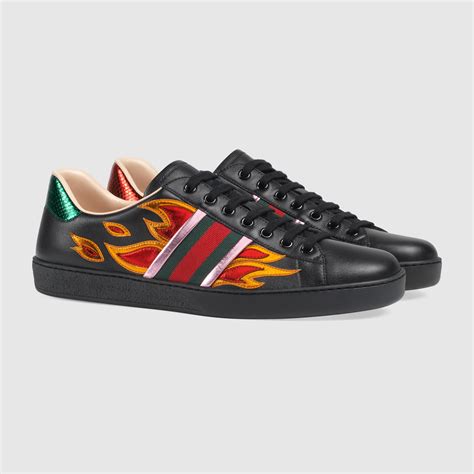 gucci ace flame